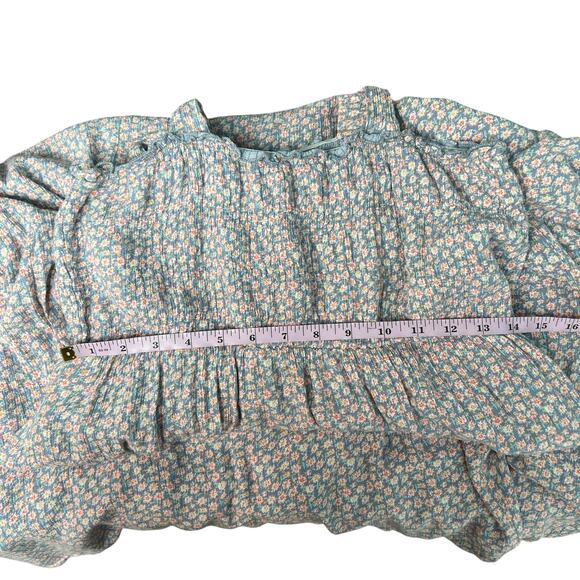 Sim & Sam Womens Babydoll Dress Medium Maxi Floral Cottagecore Fairy Romantic - Picture 15 of 16